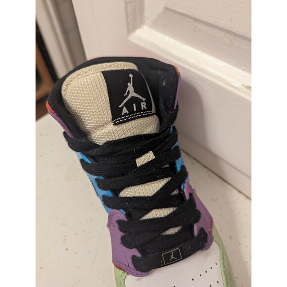 Air Jordan 1 Mid SE Multi Color ‘Lightbulb’ CW1140100 Women's Size 6.5 - Picture 6 of 15